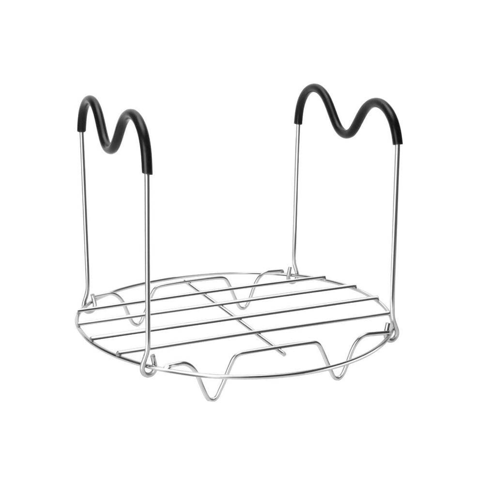 Electronicheart Steamer Rack Stainless Steel Kitchen Cooking Steaming Stand with Handle Multi