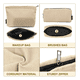 thumbnail image 3 of 2pcs Cosmetiquera Xtellar beige, Estuches De Maquillaje Bolsa Viaje, 3 of 3