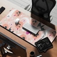 thumbnail image 2 of Long Mouse Pads for Desk,Halloween Ghosts Pumpkins and Bats Desk Mats on Top Of Desks, Desk Mouse Pad Extra Large with 3mm Non-Slip Base and Stitched Edge for Gaming,Office,Work,Home 35.4x15.7in, 2 of 5