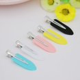 thumbnail image 2 of 5 uds. Pinzas para el cabello sin marca de pliegue, herramienta de maquillaje para mujer, herramienta de peinado, Clip para flequillo caliente, juego de 5 uds de diferentes colores oso de fresa Electrónica, 2 of 5