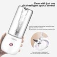 thumbnail image 6 of Portable Blenders, Personal Size Juicer Cup, For Crushed Ice And Shakes, Baby Food Mixing Machine, USB Rechargeable, With Six Blades, For Sports, Travel And Outdoors, P_ink Color, 6 of 7