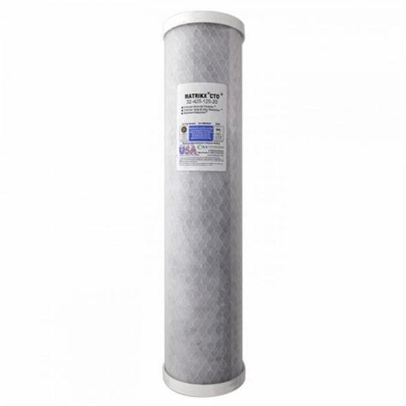 Commercial Water Distributing KX-MATRIKX-CTO2-HD20 Carbon Block Water Filter