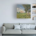 thumbnail image 2 of Van Gogh 'Farmhouse In A Wheat Field' Canvas Art, 2 of 4