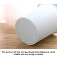 thumbnail image 3 of fastboy Convenient Storage Solutions - Garbage Can For Any Room Stable Placement ABS Storage Basket Storage Bucket Paper Basket Nordic powder 23*25*17cm 1Set, 3 of 6