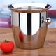 thumbnail image 2 of Cuerno De Acero Inoxidable Cubo De Champán Cubo De Hielo Engrosado Cubo De Hielo Barril De Vino De Uva Elegante Bar De Hotel Barril De Enfriamiento Ktv Barril De Vino Para Fiesta Boda Camping Minnieouse HA024951-02, 2 of 6