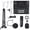 Black, variant on YAHHU Multifunctional Live Sound Card and Suspension Microphone Kit Broadcasting Recording Condenser Microphone Set Black