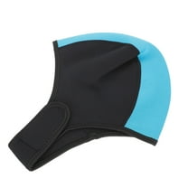 unbranded Rubber Elastic Bathing Hat Ear Plugs for Swimming Nose Adults Toddler Black