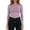 A-B221, variant on Bibifish Womens Cropped T-Shirt Long Sleeve Slim Fitted Tee Stretchy Soft Crew Neck Layering Top Fall Undershirt