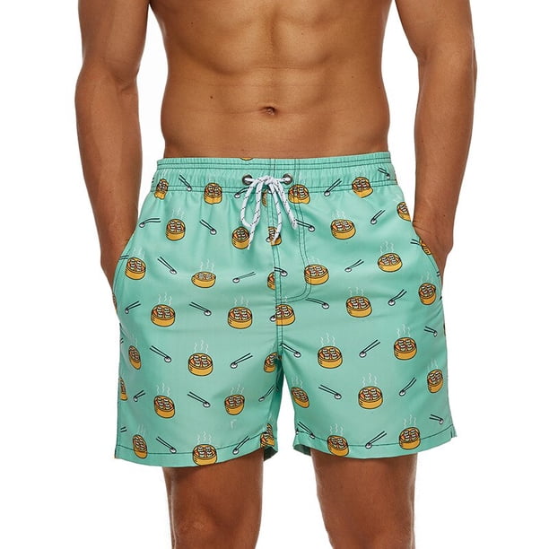 Pantalones cortos de flamenco y piña para hombre, bañador de moda, Pantalón deportivo para la playa, bañador corto para niños Fivean unisex