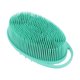 thumbnail image 1 of Ofertas Únicas 1 Pc Cepillo de Baño Ovalado Exfoliante para el Baño para Ducha 5.31"x3.07"x1.69" Verde, 1 of 6