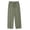 0-Army Green428, variant on Lullu Girls Cotton Linen Pants Breathable Straight Wide Leg Pants, Sizes 4-13