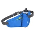 thumbnail image 1 of Sac Banane avec Porte-Bouteille d'Eau, Sac de Taille Imperméable pour la Course, Ceinture de Sport Réfléchissante avec Sangle Réglable, Pochette d'Hydratation pour Entraînement Physique Jogging Randonnée, 1 of 5