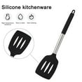 thumbnail image 3 of Heat Resistant Kitchen Utensils, Stainless Silicone Utensils Set for Nonstick Cookware, Dishwasher Safe, 3 of 5