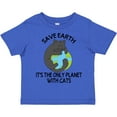 thumbnail image 3 of Inktastic Save Earth It's the Only Planet with Cats with Black Cat Boys or Girls Toddler T-Shirt, 3 of 5