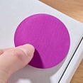 thumbnail image 3 of Glownary Round Paper Labels, 2 Inches Diameter, 500 Per Roll, Purple, Permanent Adhesive, 3 of 4