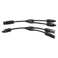 thumbnail image 1 of 1 pair for Solar Panel Connector Tee Y type 1to 2 Way Cable Distributor, 1 of 1