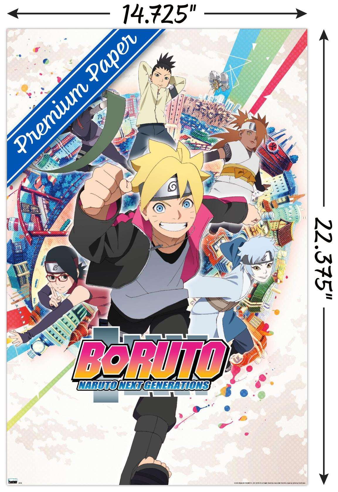 Boruto NARUTONEXT GENERATIONS ポスター サイン入り d39016f7-6bda-464a-a317-