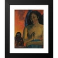 thumbnail image 2 of Paul Gauguin 19x24 Black Modern Framed Museum Art Print Titled - Barbarian Poems (1896), 2 of 5