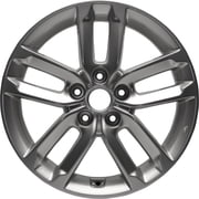 Remanufactured Painted Bright Silver Metallic Aluminum Wheel 17 x 7 529101U275 fits 2014-2015 KIA Sorento