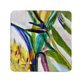 thumbnail image 1 of Betsydrake CT1162 sous-Verre Teal Paradise II - Ensemble de 4, 1 of 1