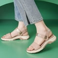 thumbnail image 4 of Gubotare Women's Orthopedic Sport Sandals Shoes with Soft Cushion Foam Arch Support Casual Platform Shoes Dressy Back Strap (Light Pink,Size 8), 4 of 9