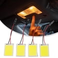 thumbnail image 4 of 4pcs 24 SMD COB LED T10 4W Light Car Interior Panel Lights Dome Lamp Bulb White, 4 of 12