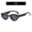 Black Frame Black and Gray Piece, variant on 2026 New Fashion Versatile Small Frame Cat Eye Sunglasses for Men, High-End Trendy Street Style UV Protection Sunglasses for Women