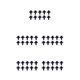 thumbnail image 1 of Tornillos de tuerca de tambor Sonducket Paquete de 10 instrumento musical de percusión Type2 NO2, 1 of 6