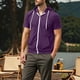 thumbnail image 4 of pstuiky Camisa de manga corta para hombre, Camiseta básica de manga corta con cuello redondo y estampado de leopardo para hombre ropa de hombre s, 4 of 6