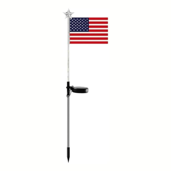 ETHKIA Flag Pole Light Solar Powered - Solar Flagpole Lights with Bright LED,  Waterproof, Suitable for Outdoor 25Ft Flagpoles for Garden Yard Patio Pathway Landscape