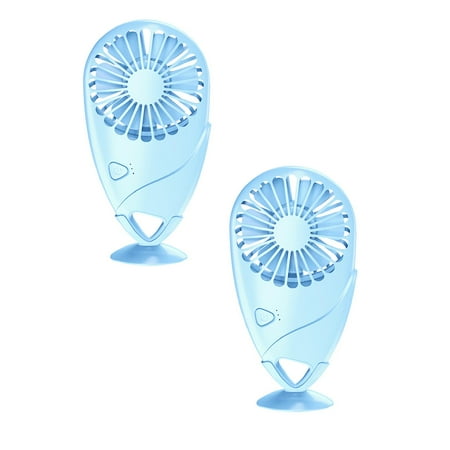 

2PCS NGHnuifg Small Fan Personal Fans Portable Fans For Indoors Portable Car Fan Small Personal Fan Fan Mini Air Conditioner Fan For Bedroom
