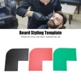 thumbnail image 2 of 3pcs Beard Shaping Template, Men Mustache Sideburns Template Beard Shaper Styling Tool for Jaw Cheek Neck Line, 2 of 8