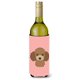 thumbnail image 1 of Tablero De Ajedrez Rosa Chocolate Marrón Caniche Botella De Vino Bebida Aislante Hugger Bb1256Literk, 1 of 1