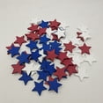 thumbnail image 4 of StlyGar 60 Pieces Patriotic Star Cutouts Star Shaped Wooden Red White Blue Wood Stars for 4th of July Memorial Day Home Office School Party Decor Painting DIY Craft,1.18 Inch, 4 of 7