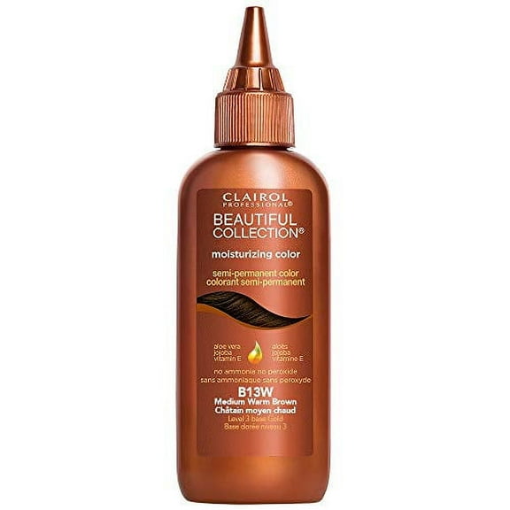 Clairol Beautiful Collection #B013W Medium Warm Brown 3 oz.