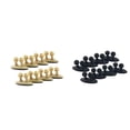 thumbnail image 5 of Destyer 8pcs Self-Adhesive Car Wire Clip Fixer Holder Cable Holder Rectangle Plastic Mount Clamp Network Office Cable Charger Line Clasp Beige 1Set, 5 of 5