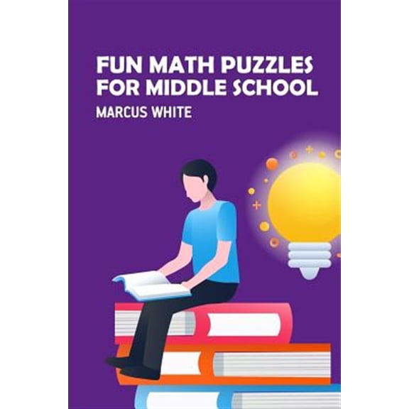 Pre-Owned Fun Math Puzzles for Middle School: Kakuro Puzzles