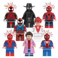 thumbnail image 2 of A Través De La Araña-Verso Sentido Ilimitado Noir Spinneret Espectáculo Super Héroes Personaje Acción Mini Bloques De Construcción Figura Juguetes Niños Regalo, 2 of 4