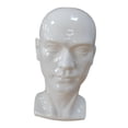 thumbnail image 1 of TISHITA Hats Glasses Display Stand Sturdy Multipurpose Headphones Rack PVC Mannequin white, 1 of 8