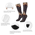 thumbnail image 6 of Daiia Sports Socks Butterfly1 Printed Novelty Crew Socks for Men Women Knee High Socks Cotton Socks Soft & Breathable Support Unisex Socks, 6 of 9