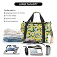 thumbnail image 5 of Bingfone Lemon1 Print Travel Duffel Tote Bag,Waterproof Shoulder Weekender Bag For Women and Men Swim Sports Travel Gym Bag，Foldable and expandable bag Lightweight, 5 of 7