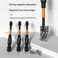 thumbnail image 2 of 10PCS 50mm PH2 Magnetic Bit Set Impact Batch Hardness Screwdriver Bit Screw Driver Hand Tool, 2 of 4
