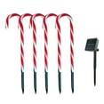 thumbnail image 2 of GROWTH TANK Christmas LED Lamps Candy Cane Solar Operated Lights for Garden Holiday Driveway, 2 of 9