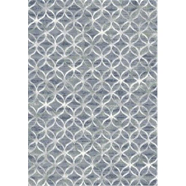 Dynamic Rugs EC24633965666 Eclipse Tapis&44; Bleu - 2 x 3,11 Po.