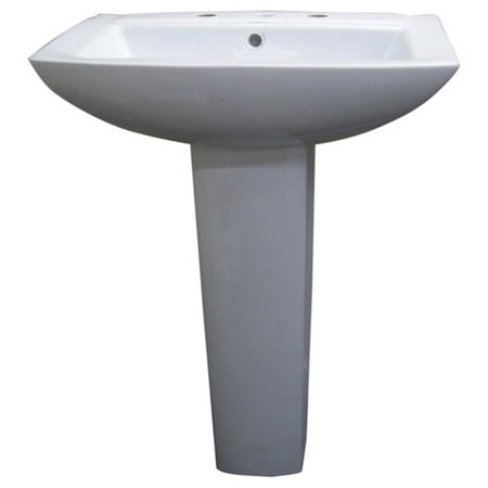 18 Inch Deep Pedestal Sink Plumbing Fixtures Compare Prices At Fine Fixtures Modern Square White 8 Inch Spread Ceramic