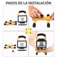 thumbnail image 2 of NOVAKA Luz de Trabajo LED COB Recargable de 30 Vatios, Luz de emergencia LED COB recargable, Luz Exterior De Jard&iacute;n L&aacute;mpara de Inspecci&oacute;n De Emergencia Autom&oacut, 2 of 7