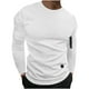 thumbnail image 1 of pstuiky camisas de manga larga para hombre, Camisa básica de cuello redondo y manga larga de color liso para hombre de moda camisetas de hombre m, 1 of 5