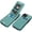 Mint Green, variant on REQO Compatible with iPhone 13 Case Wallet with Credit Card Holder, Premium Leather Magnetic Clasp Kickstand Heavy Duty Protective Cover for iPhone 13 6.1 inch(Red)