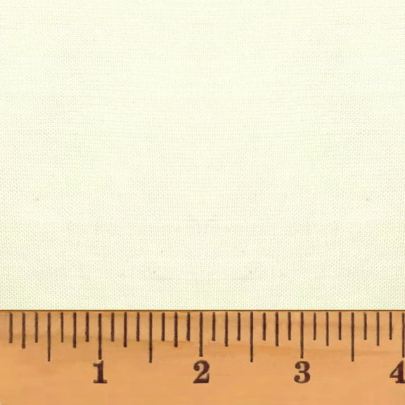 JCS White Osnaburg Cotton Fabric Sold by the Yard