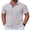 Light Grey, variant on COOFANDY Men' Button Down Shirts Short Sleeve Shirts for Men Linen Textured Cotton Shirt